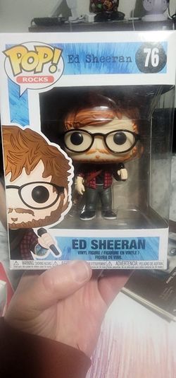 Ed Sheeran #76 Pop Rocks Figurine. New!