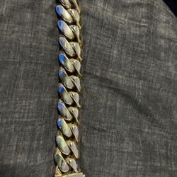 Gold Cuban Bracelet