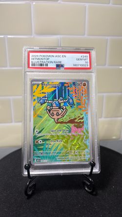 Hitmontop Illustration Rare PSA 10 Pokemon Card