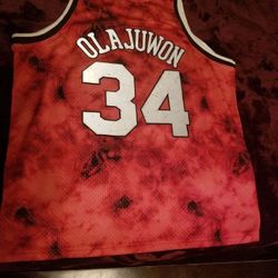 XL Hakeem Olajuwon Rockets Jersey