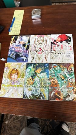 Lot of 6 platinvm end anime manga book