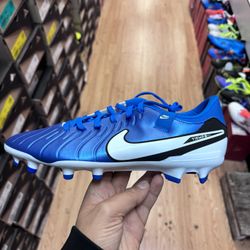 Nike Tiempo Legend 10 Soccer Cleats Blue 10