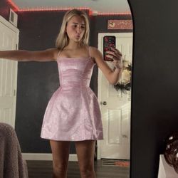 Pink dress