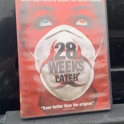 28 Weeks Later DVD 