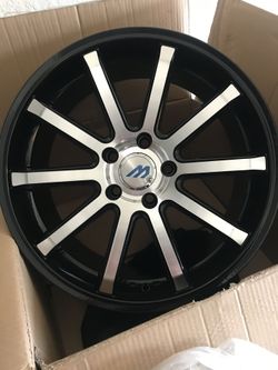 Brand new Mach 18” rims in box.