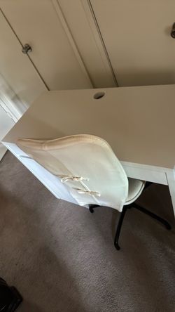 IKEA desk w Chair Cover Slipcover