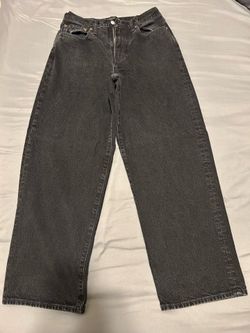 Abercrombie Ultra Baggy Black Jean