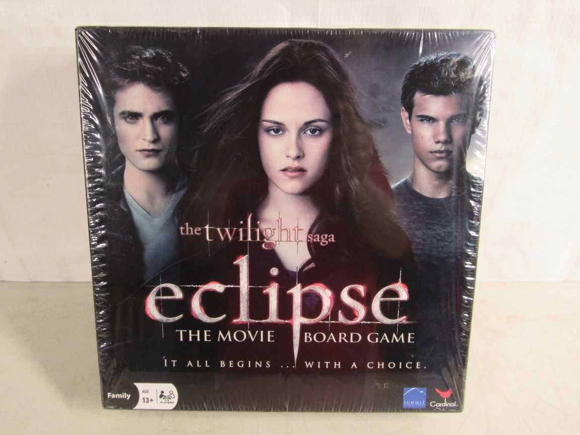 Twilight Saga - Eclipse - Movie Board Game~New & Sealed In The Box