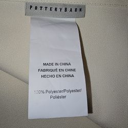 Pottery Barn Linen Drapes