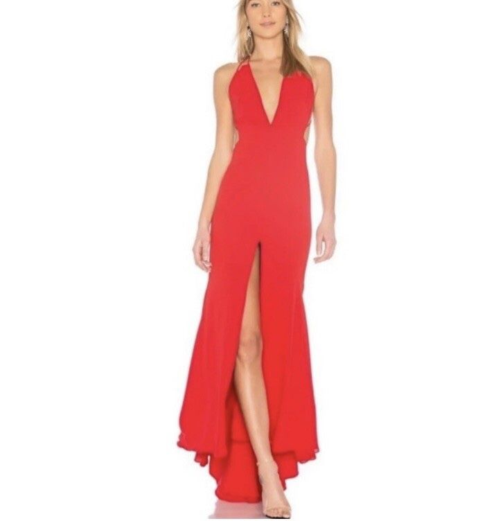 Red Wedding  Guest Dress 