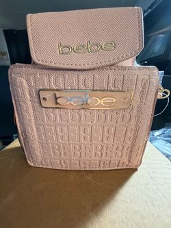 New powder pink bebe Thea Mini Satchel