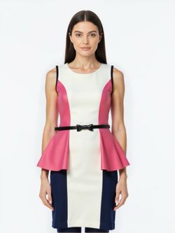 Zoe Ltd Girls Party Or Special Occasion Dress Size 12 Preloved Pink,White,Black