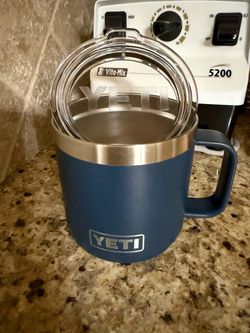 YETI 14oz rambler (little dented on the bottom side)