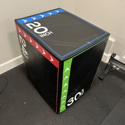 three Size Plyo Box / Step Up Box