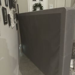 Box Spring and Metal Frame Queen Size 