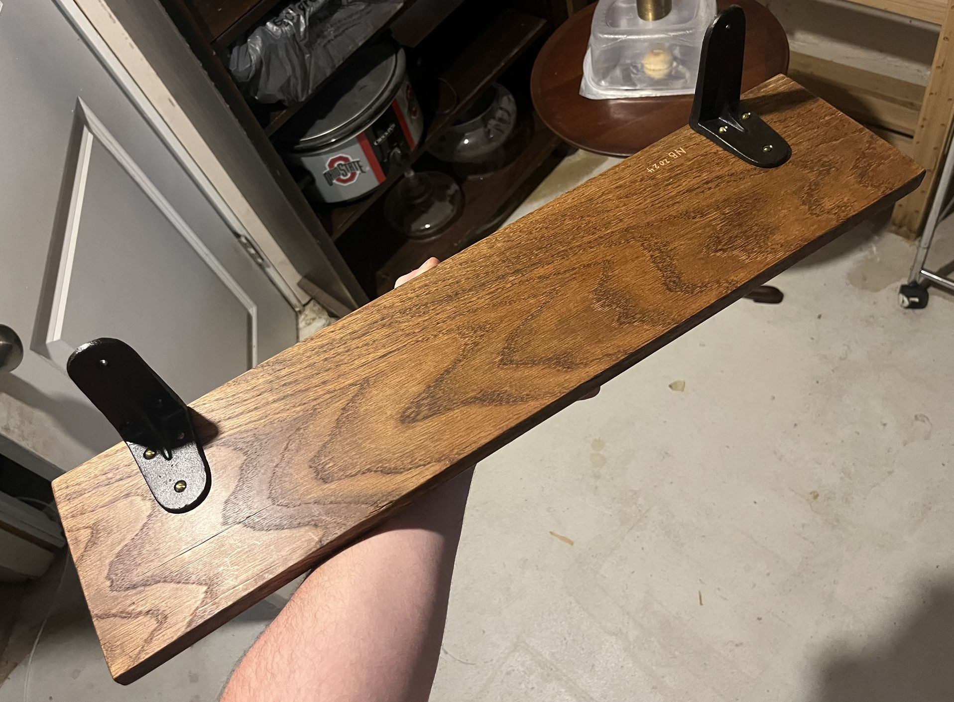 Handmade Oak Shelf (5.5”x24”)
