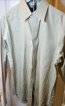 Men's Light Green Dress Shirt