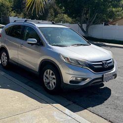 Honda CRV four-cylinder salvage title
