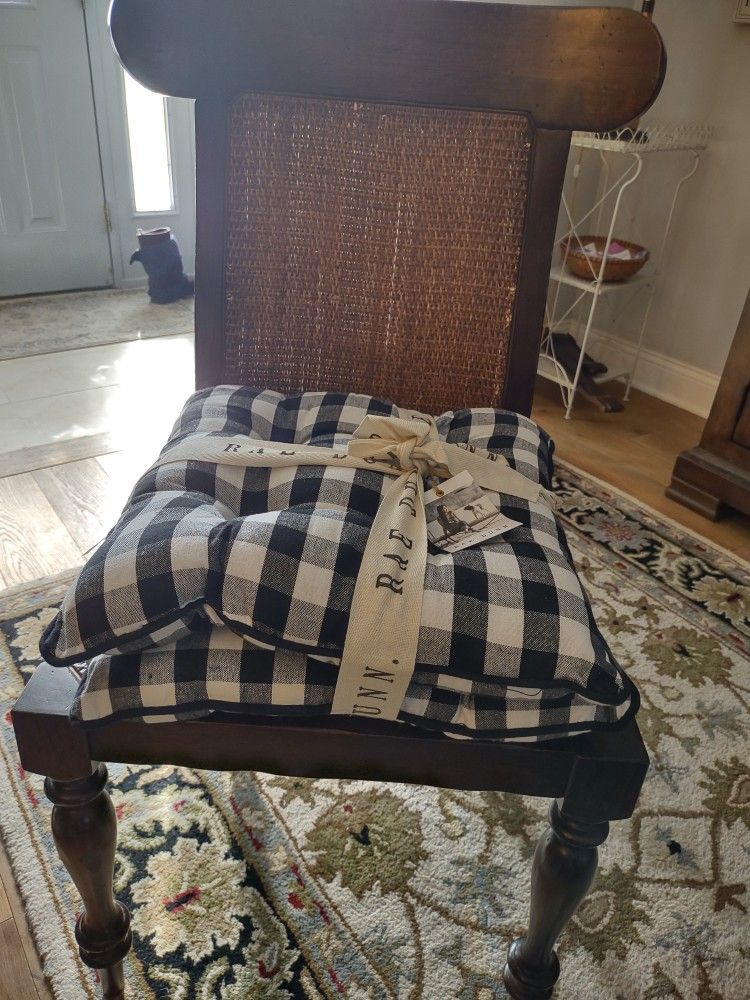 Rae Dunn Chair Cushions