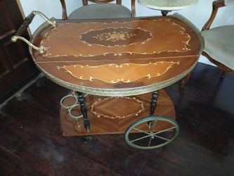 MCM SORRENTO BAR CART made in Italy.Collectors piece