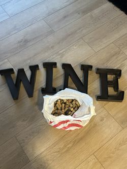 Wine Letter Cork Holders