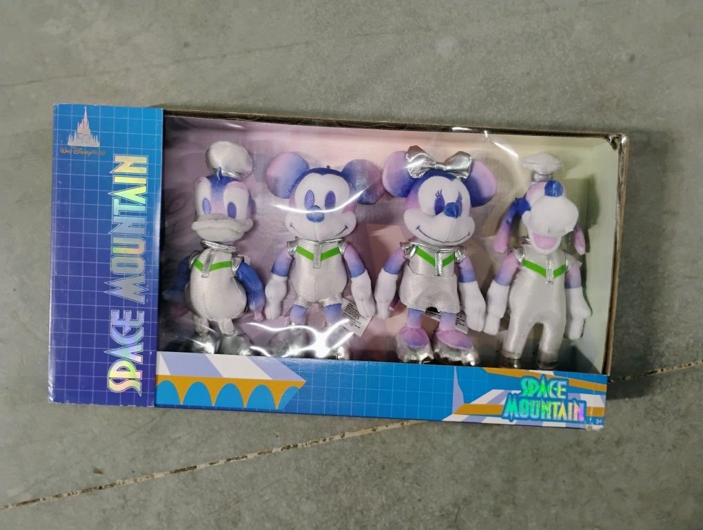 Walt Disney World 50th Anniversary Celebration Space Mountain Plush set
