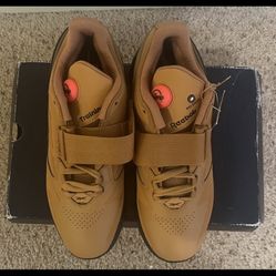 Reebok Legacy Lifter III Pump Weightlifting Shoes - Court Brown/Black Size 6.5