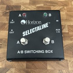 Horizon Selectaline A/B Switching Box Channel Selector Guitar Effects Unit