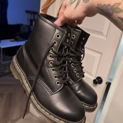 Dr Martens Vegan Leather Boots 