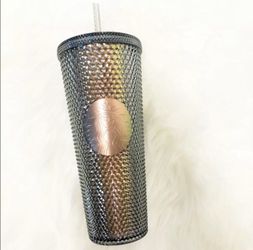 Irridescent Black Starbucks Cup