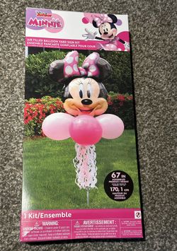 Disney Minnie Mouse Balloon Yard Sign Kit