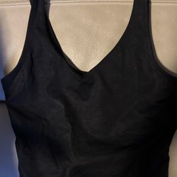 Tank Top, With Built In Bra, Size Small