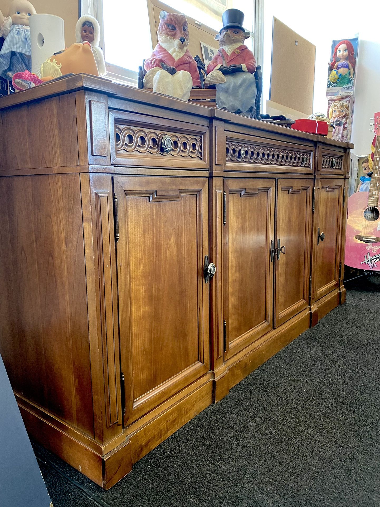 4 Door Vintage Buffet