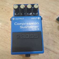 Boss Compression Sustainer Guitar Pedal