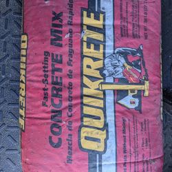 FREE 50 lb. Quikrete Concrete Mix 