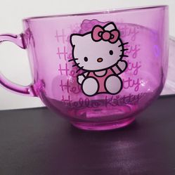 Pink 16oz Hello Kitty Mug