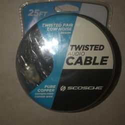 25ft. Audio Cable, New!