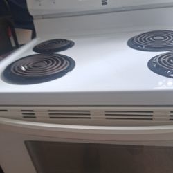 Stove And Refrigerator  Togather Only