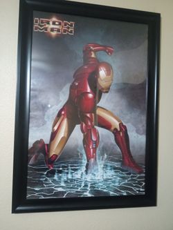 Iron Man Marvel Poster 2008 Original 24x36 Rare