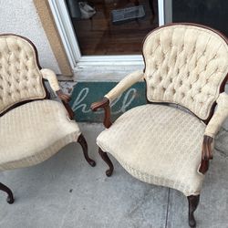 Vintage Antique Chairs 