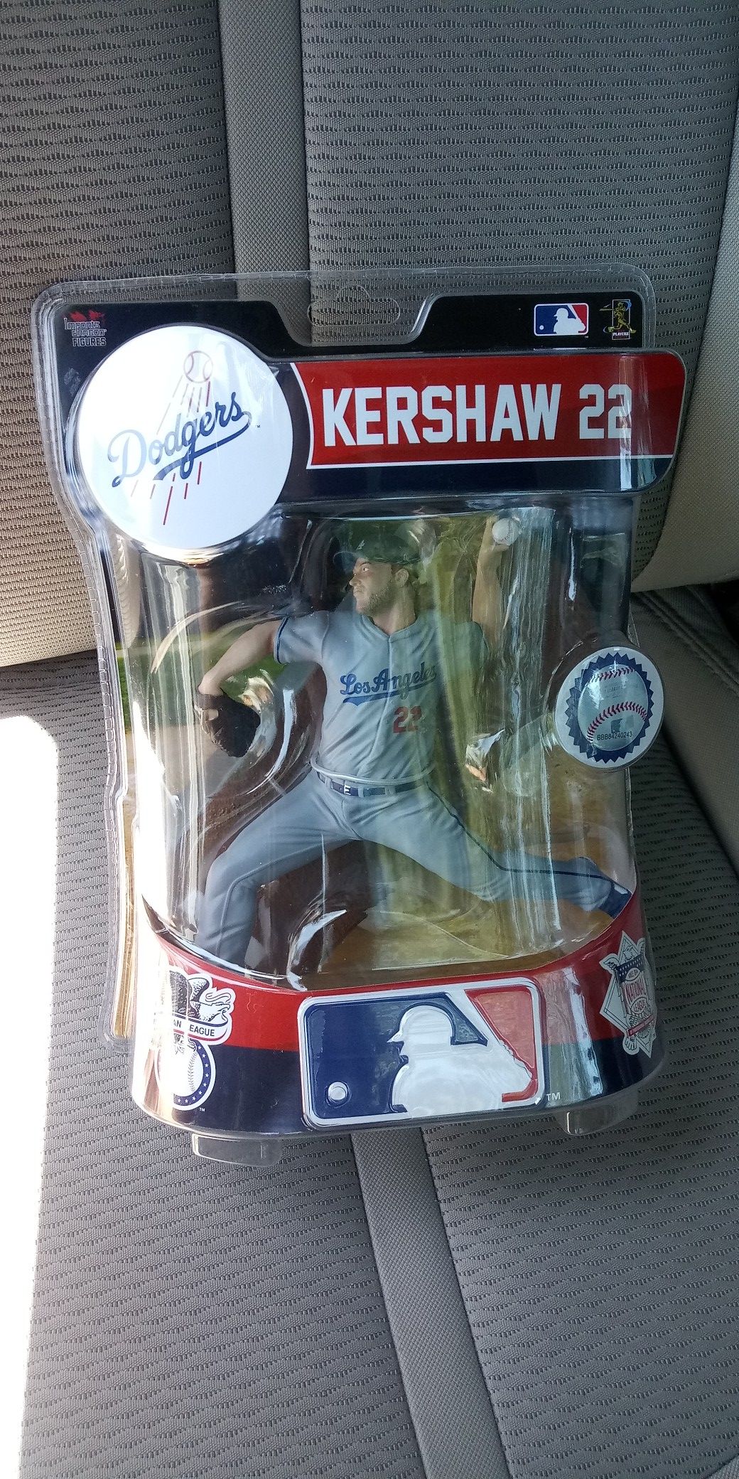 Los Angeles Dodgers Clayton Kershaw Toy Figure