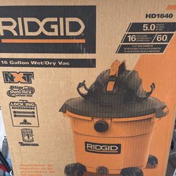 Hd1640 rigid shop vacuum