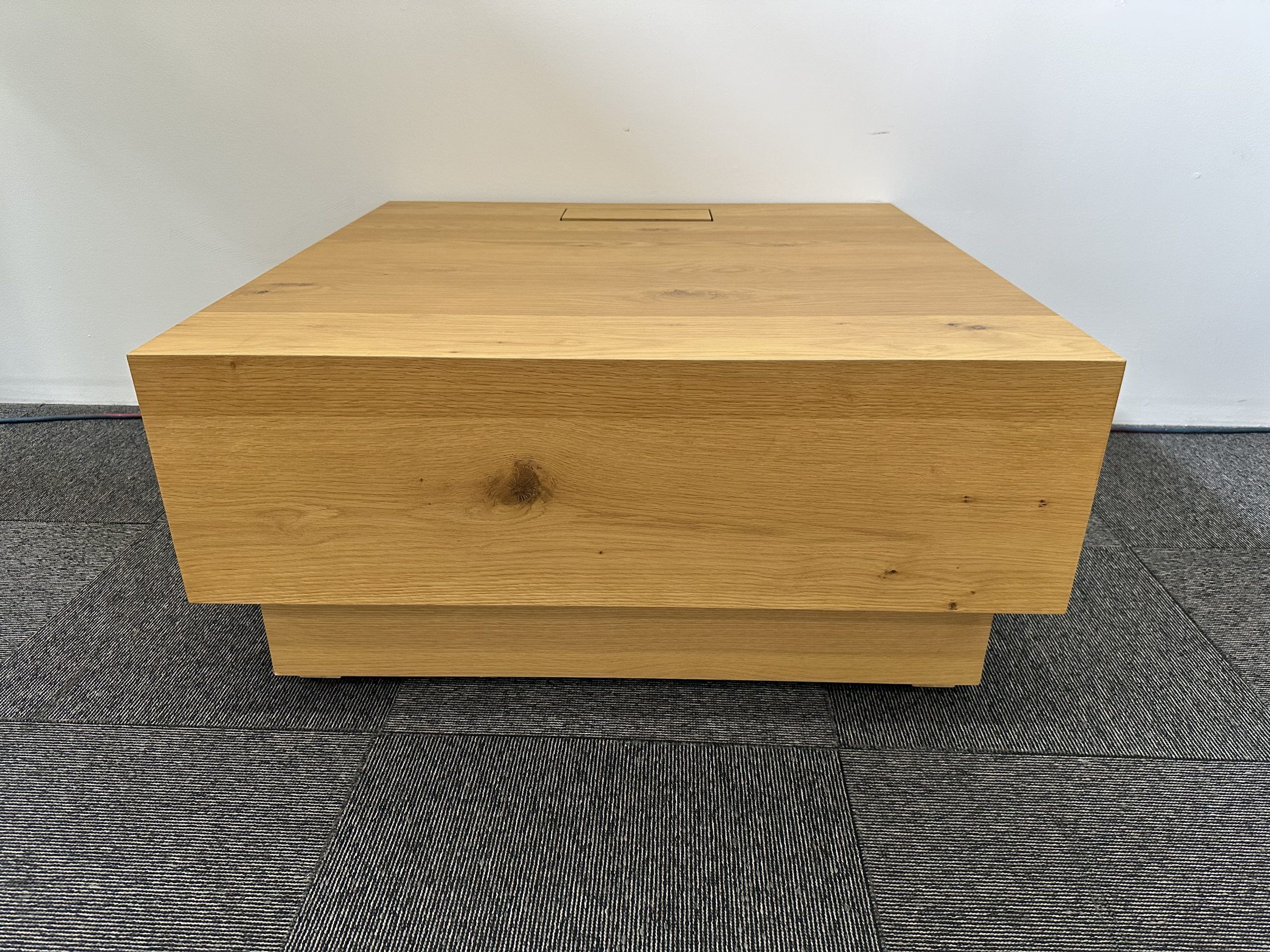 Wooden Squared Occasional Table