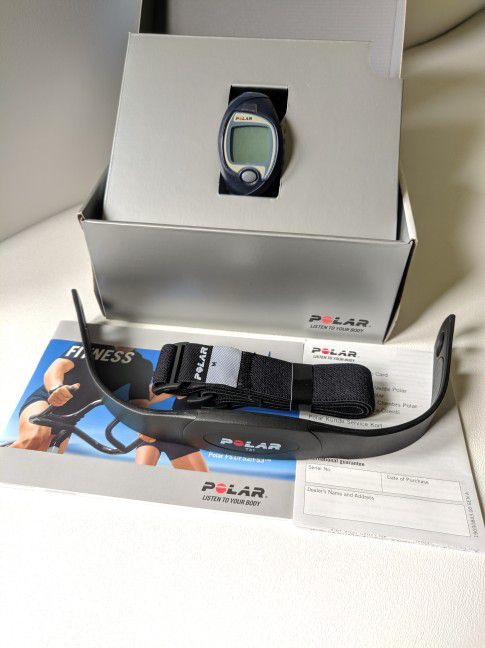 Polar FS1 Heart Rate Monitor Watch with T31 Transmitter New, Open Box