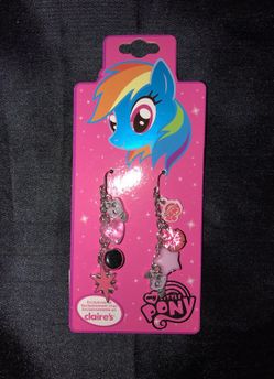 MY LITTLE PONY CHARM EARRINGS