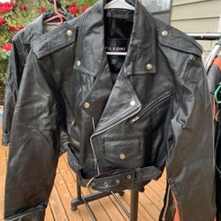 Leather Jacket , Wilson’s , Blk. Women’s Small 