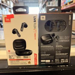JBL Live Flex Adaptive Noise Cancelling Wireless Headphones Brand New In Box 