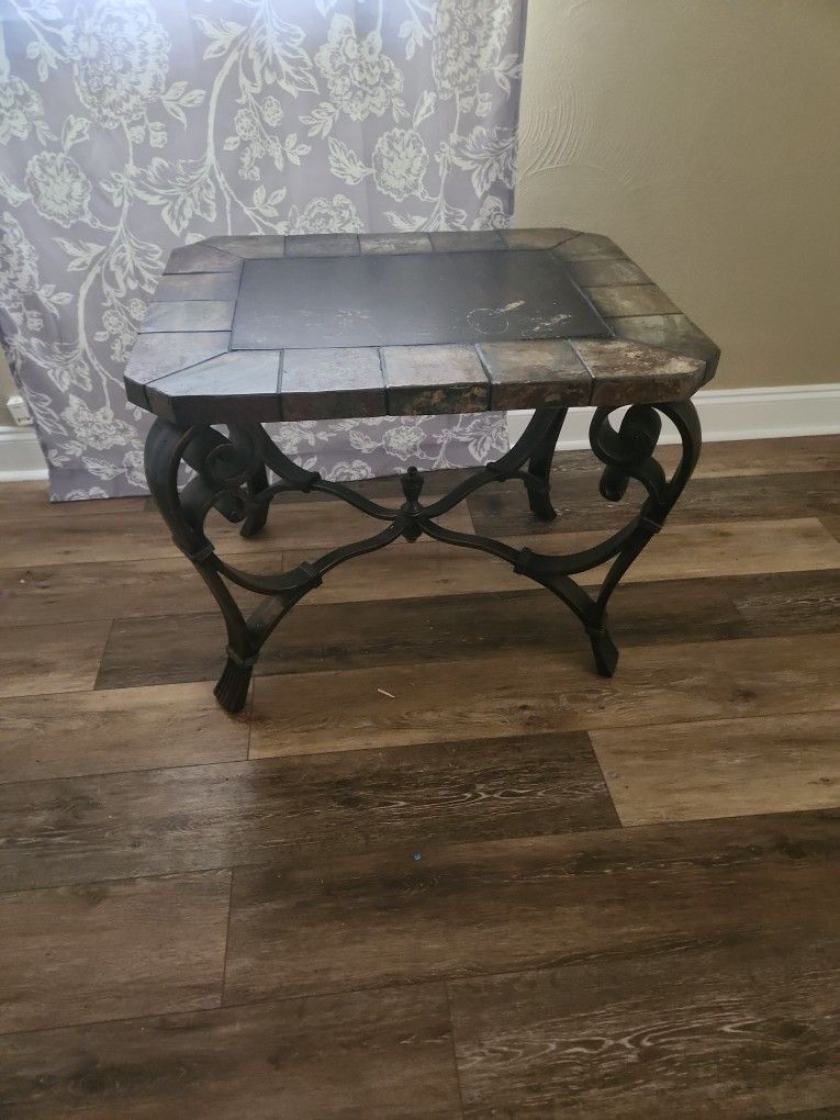 Two End Tables And Coffee Table