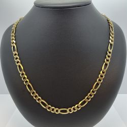 14K Gold Figaro Chain  
