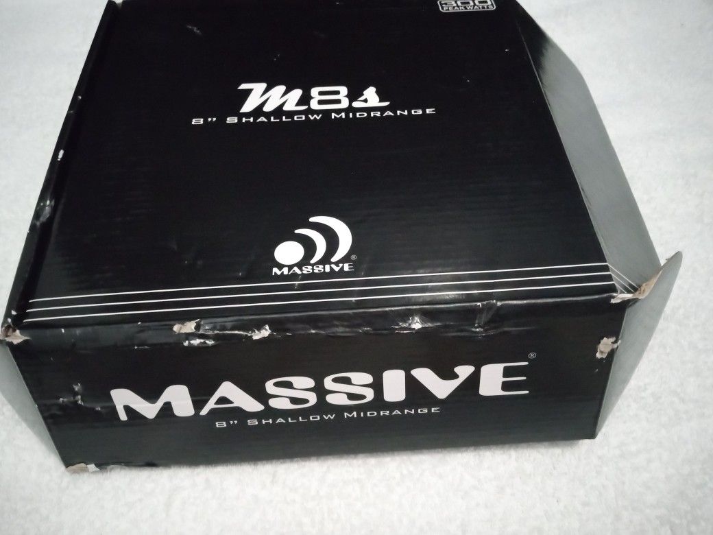 Massive Audio 8" Shallow Midrange M8's Speaker